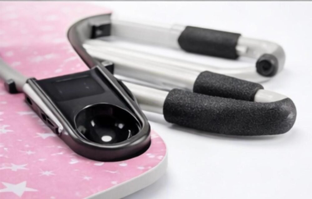 Folding Study Table with Cup Holder & Mobile Stand | Barbie Princess Design | Portable Laptop Table