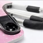 Folding Study Table with Cup Holder & Mobile Stand | Barbie Princess Design | Portable Laptop Table