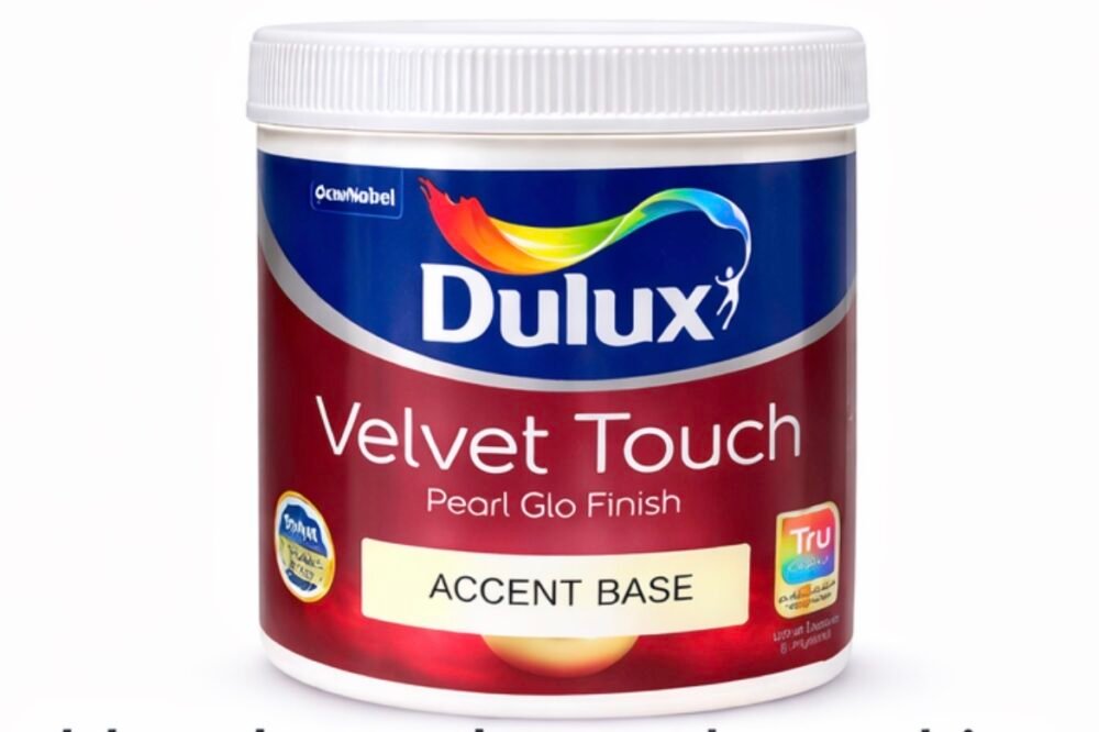 Dulux Velvet Touch Pearl Glo Finish Interior Paint – Accent Base (1L)